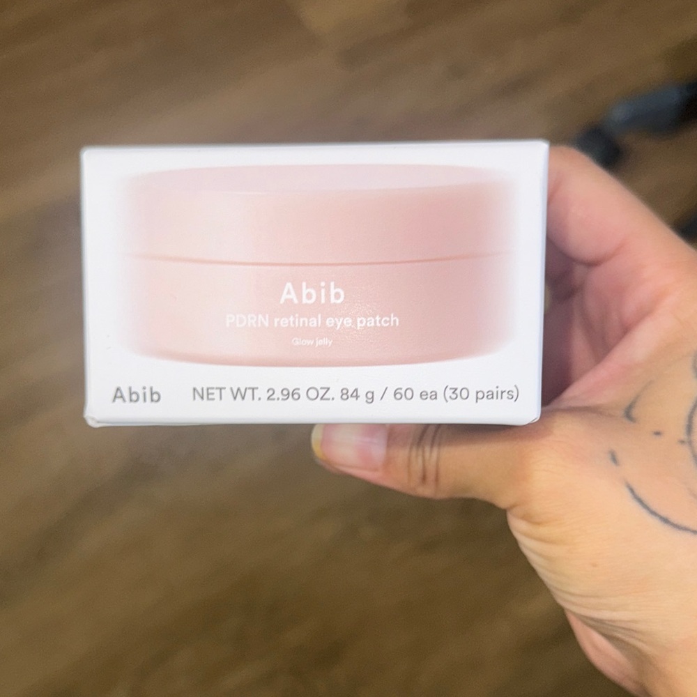 Pink Retinal Eye Patch